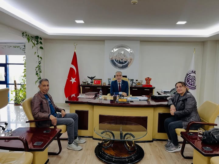 Afyonkarahisar Esnaf Odası Üyeleri Birlik Başkanı'nı Makamında Ziyaret Etti