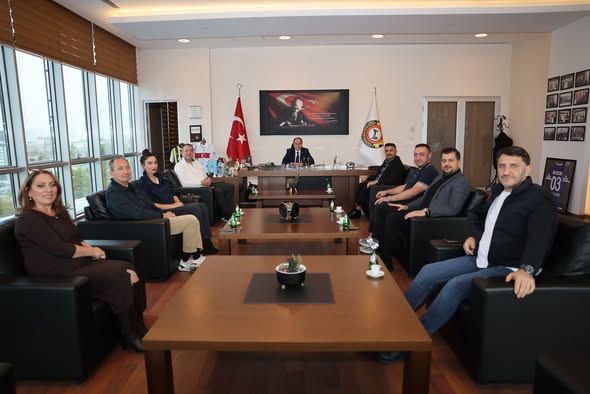 AFSİAD Konut Yapı Kooperatifi Yönetimi ATSO Başkanı Serteser'i Ziyaret Etti