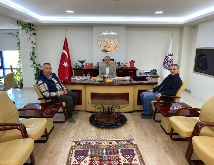 Afyonkarahisar Esnaf ve Sanatkarlar Odaları Birliği Başkanı Cengiz Üstün'e Ziyaret