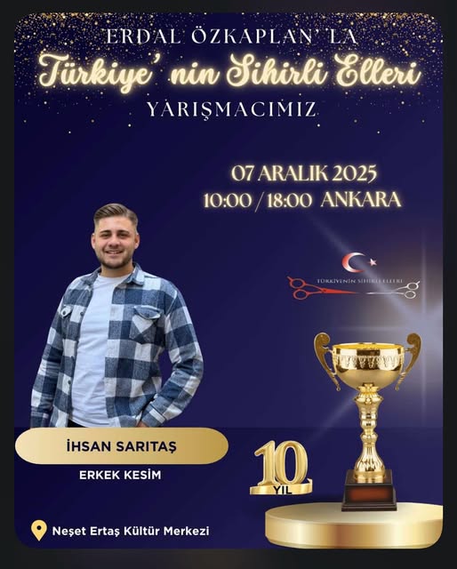 Afyonkarahisar'dan Kuaför, Türkiye'nin Sihirli Elleri Yarışmasında Yarışacak