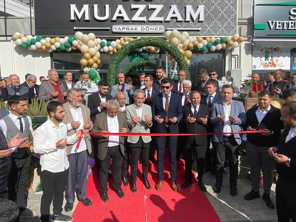 Afyonkarahisar'da Muazzam Döner'in Açılışına Esnaf Odası Başkanlarından Destek