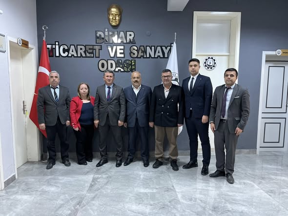 Dinar ve Acıpayam TSO Başkanları Bölgesel Ekonomi İçin Bir Araya Geldi