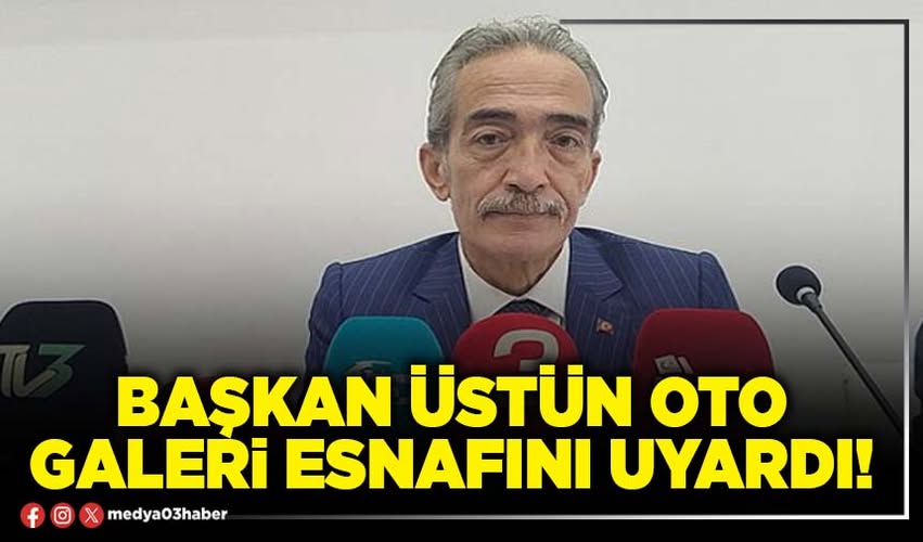 Afyonkarahisar'da Oto Galericilerin Sorunları ve Çözüm Arayışları Masaya Yatırıldı