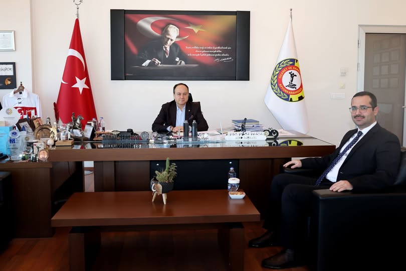 KOSGEB Afyonkarahisar İl Müdürü, ATSO Başkanı Serteser'i Ziyaret Etti
