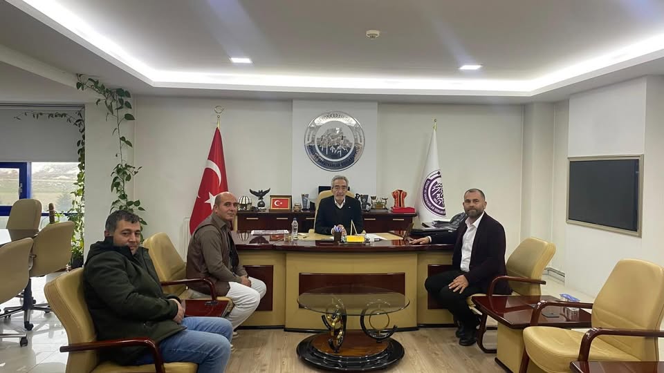 Afyonkarahisar Esnaf Odaları Birliği Başkanı Üstün, Şoförler Odası Başkan Adayı Alıcı'yı Kabul Etti