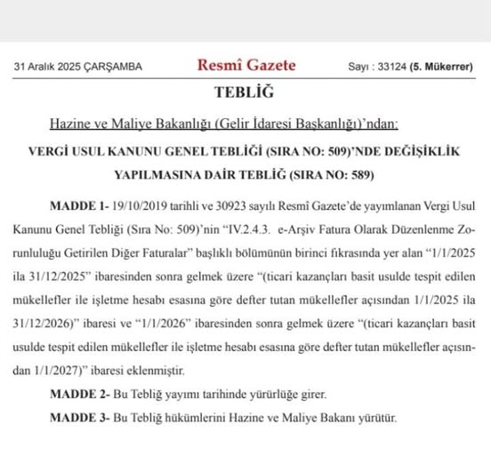 Afyonkarahisar'da Basit Usul ve İşletme Hesabı Esnaflarına E-Arşiv Fatura Müjdesi