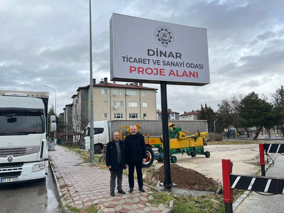 Dinar Ticaret ve Sanayi Odası Yeni Hizmet Binası İnşaatına Başladı