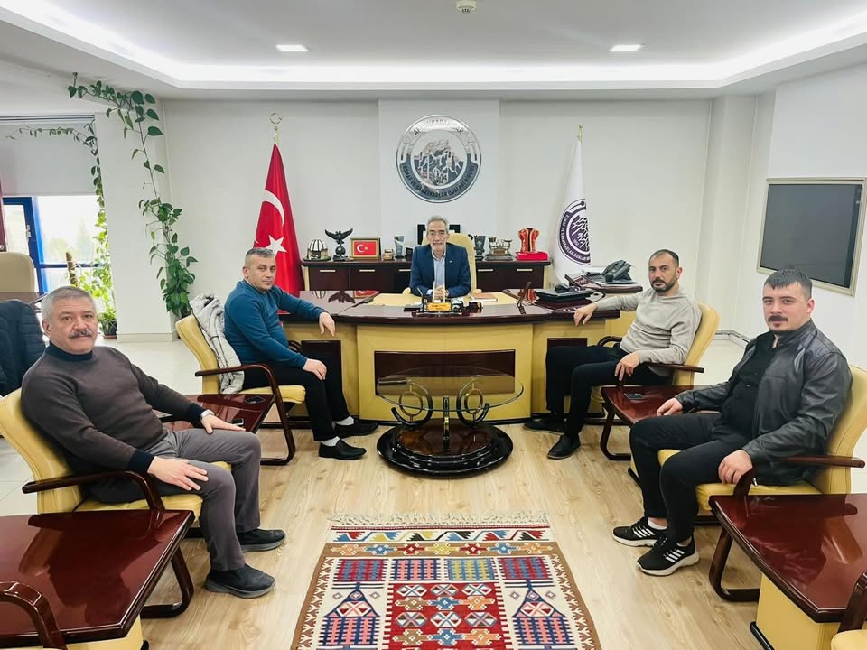 Başmakçı Esnaf ve Sanatkarlar Odası Başkanı'ndan ESOB Başkanı Cengiz Üstün'e Ziyaret