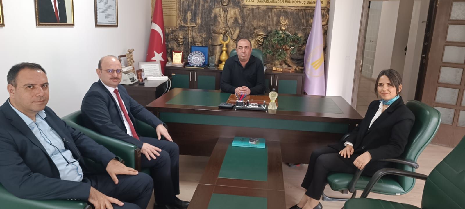 Vergi Haftasında Sandıklı Esnaf Odası’na Nezaket Ziyareti