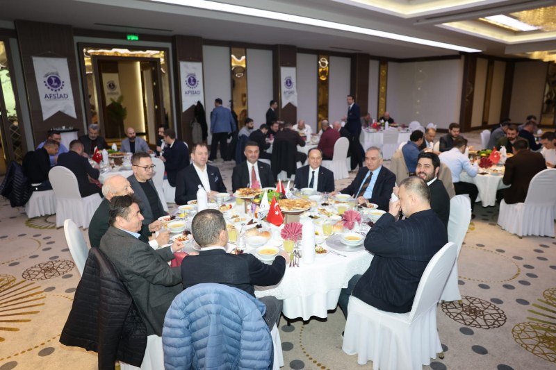 Başkan Hüsnü Serteser, AFSİAD Geleneksel İftar Programında