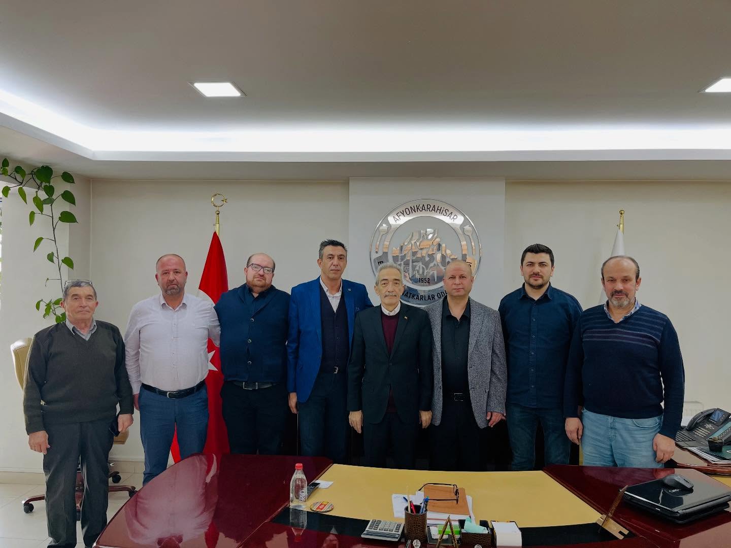 Ayakkabıcılar Odası’ndan Birlik Başkanı Üstün’e Ziyaret