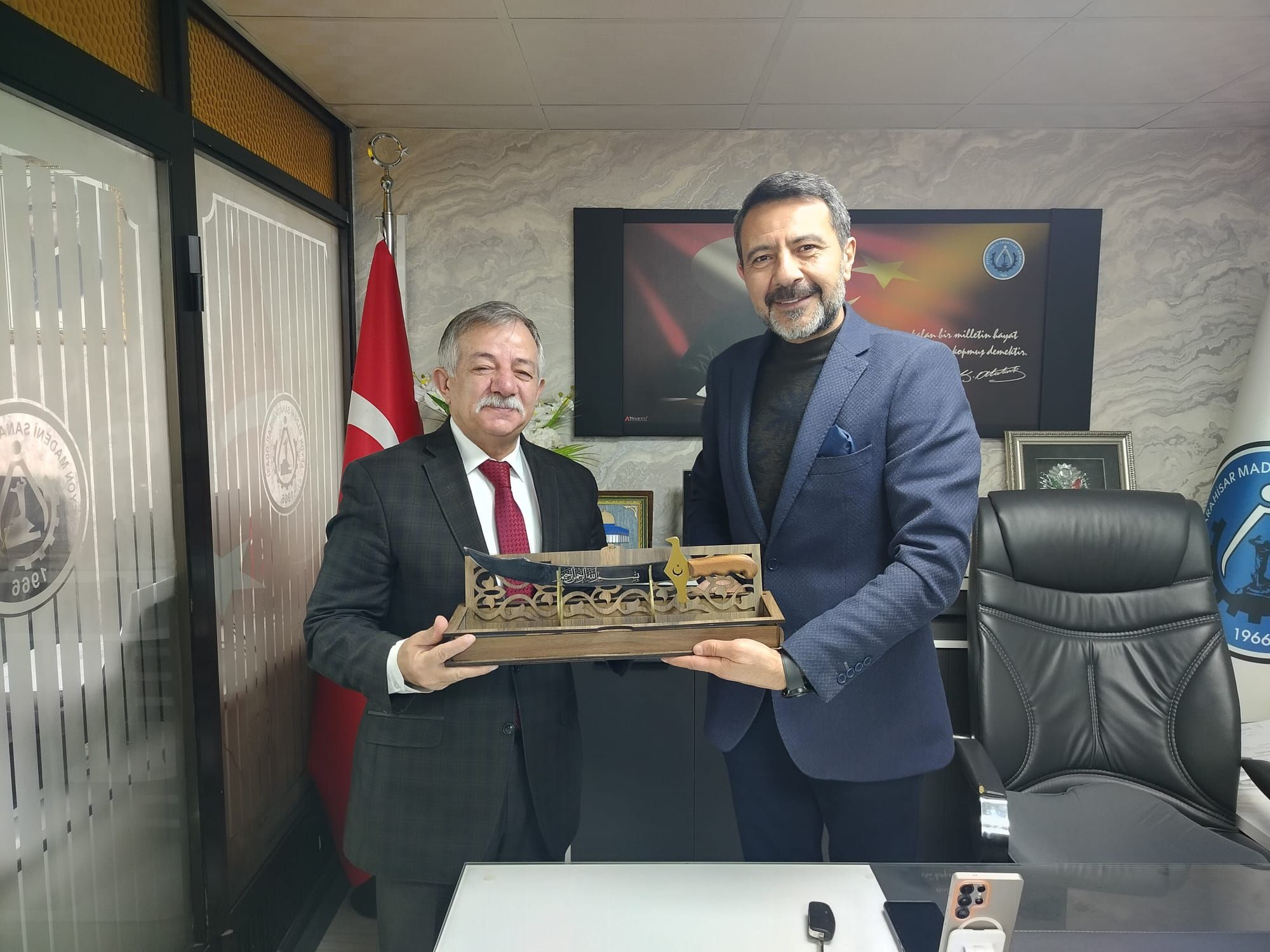 Mehmet Karagöz’den Yeni Seçilen Oda Başkanlarına Hayırlı Olsun Ziyareti