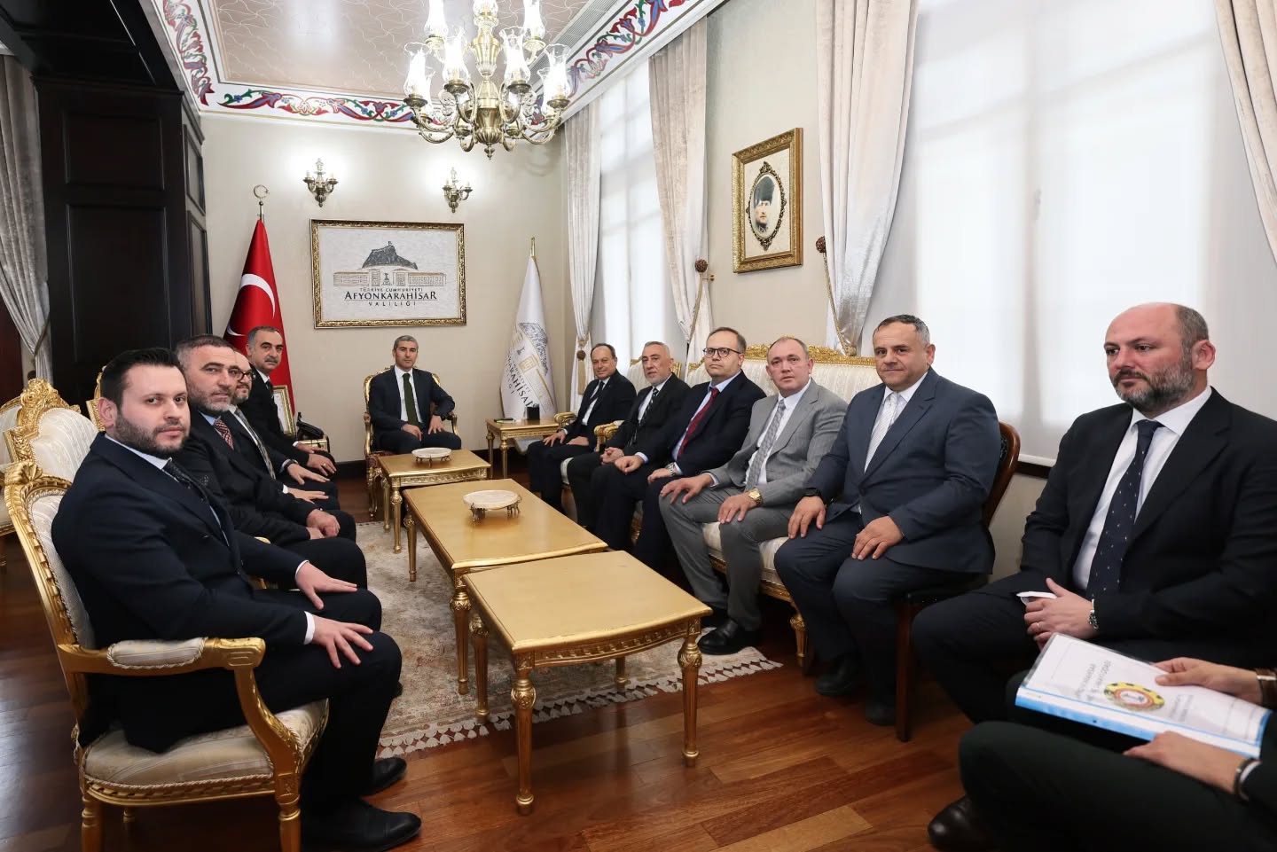 ATSO Heyetinden Vali Dr. Naci Aktaş’a Hayırlı Olsun Ziyareti