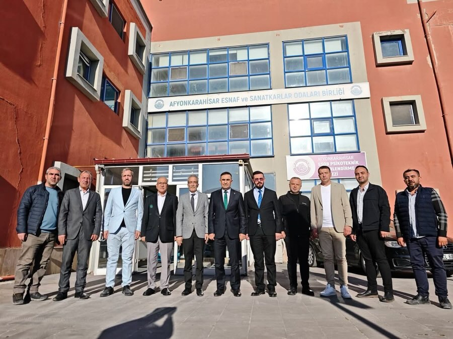 Milletvekili Dr. Hasan Arslan’dan AESOB Başkanı Cengiz Üstün’e Ziyaret