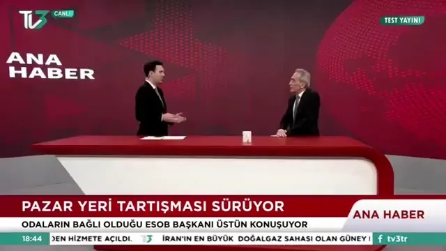 ESOB Başkanı Cengiz Üstün;  “Tartışmalar iyi niyet çerçevesinde değil”