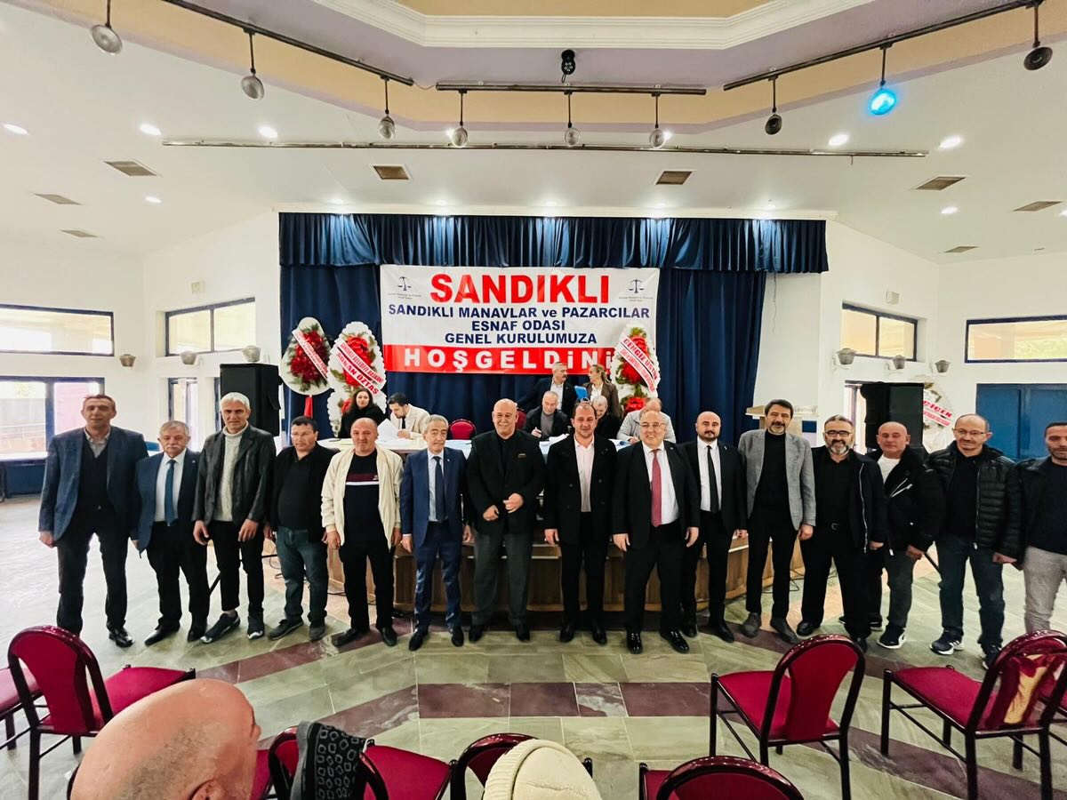 Sandıklı Manavlar ve Pazarcılar Odası’nda Yaşar Akyıldız Dönemi