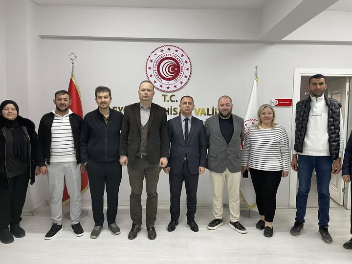 Kahveciler ve Emlakçılar Odası’ndan Ticaret İl Müdürü Yayla’ya Ziyaret