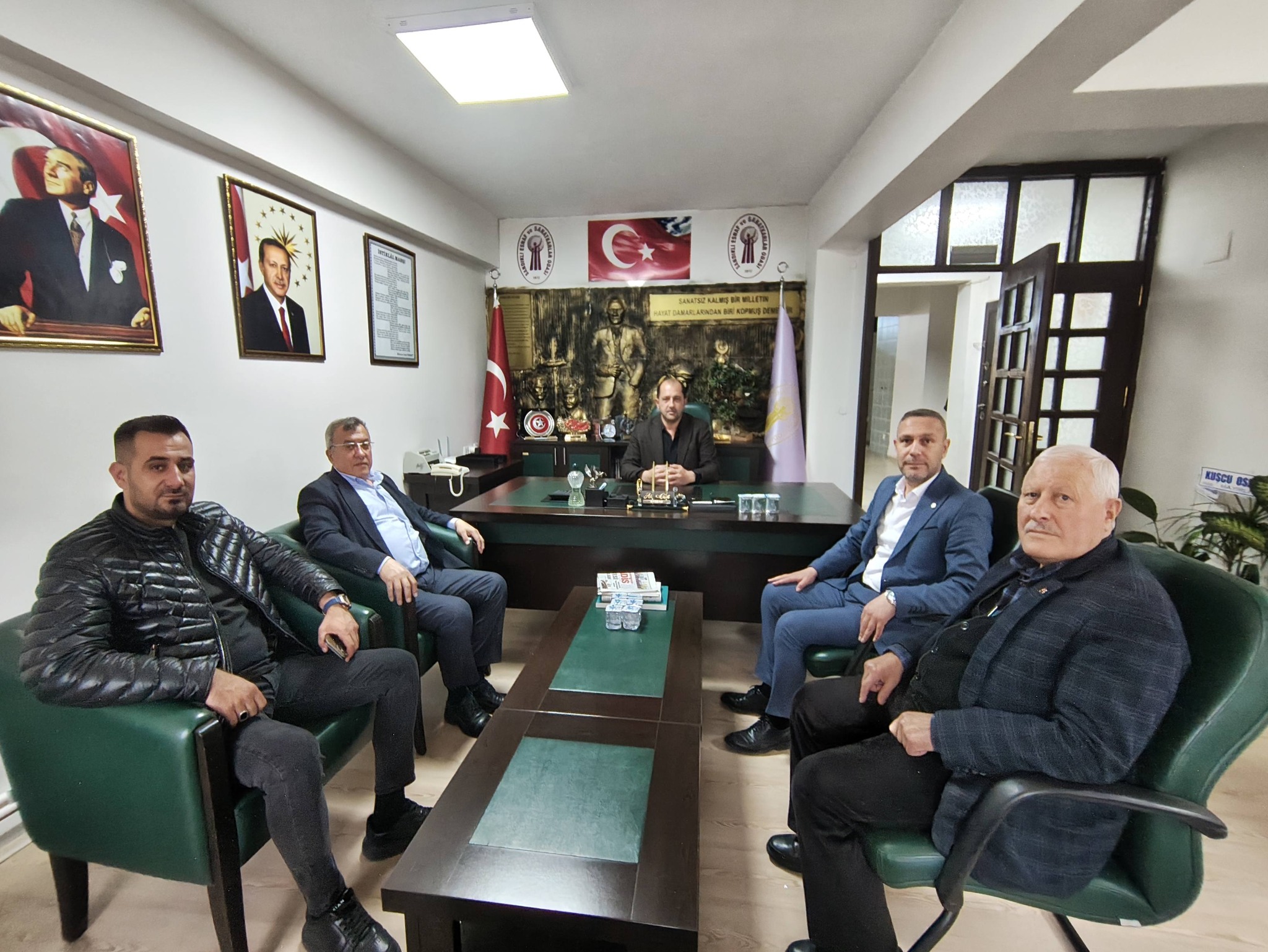 Sandıklı TSO’dan Ali Çiçek’e Hayırlı Olsun Ziyareti