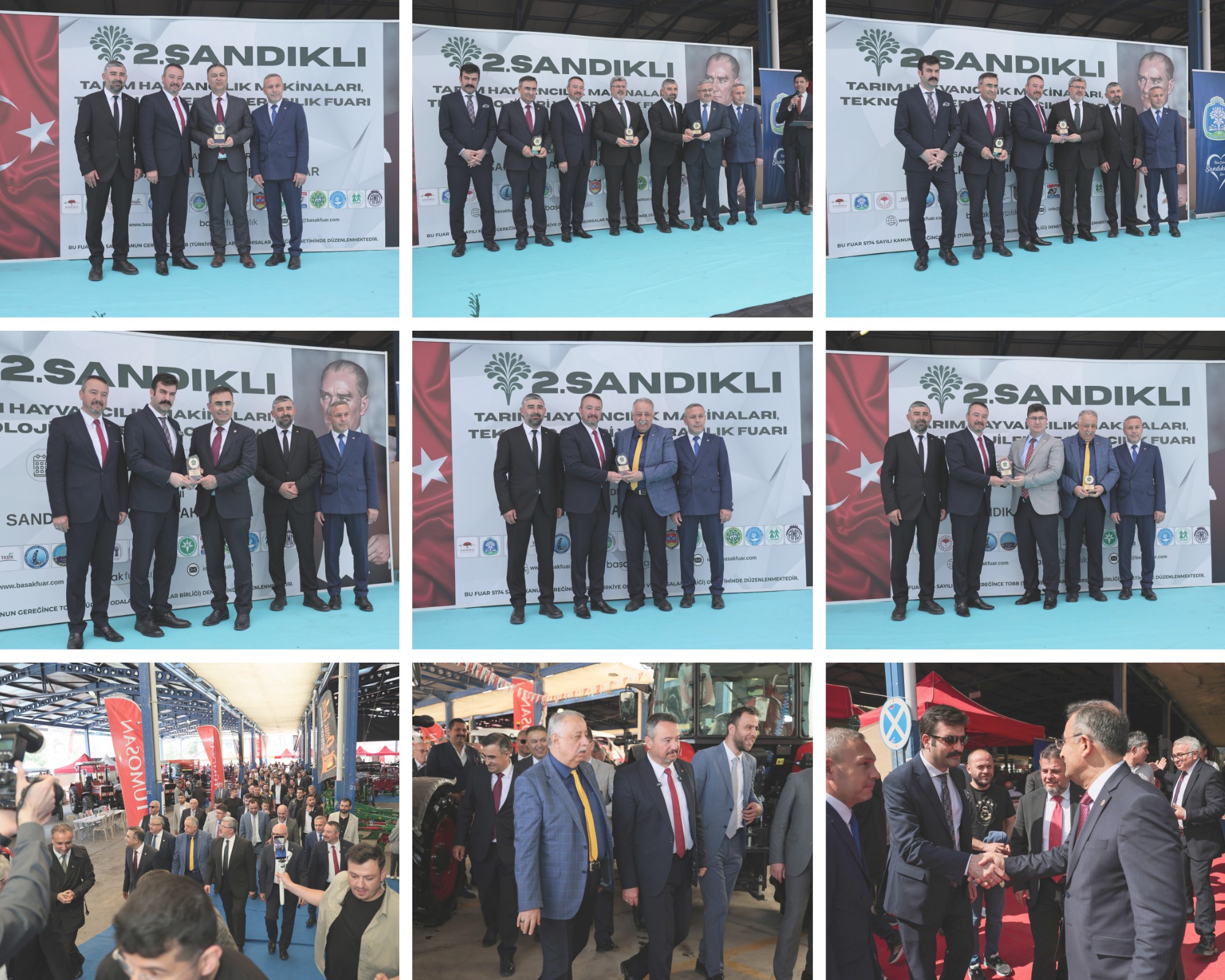 Sandıklı’da Tarım ve Teknoloji Fuarına Yoğun Katılım