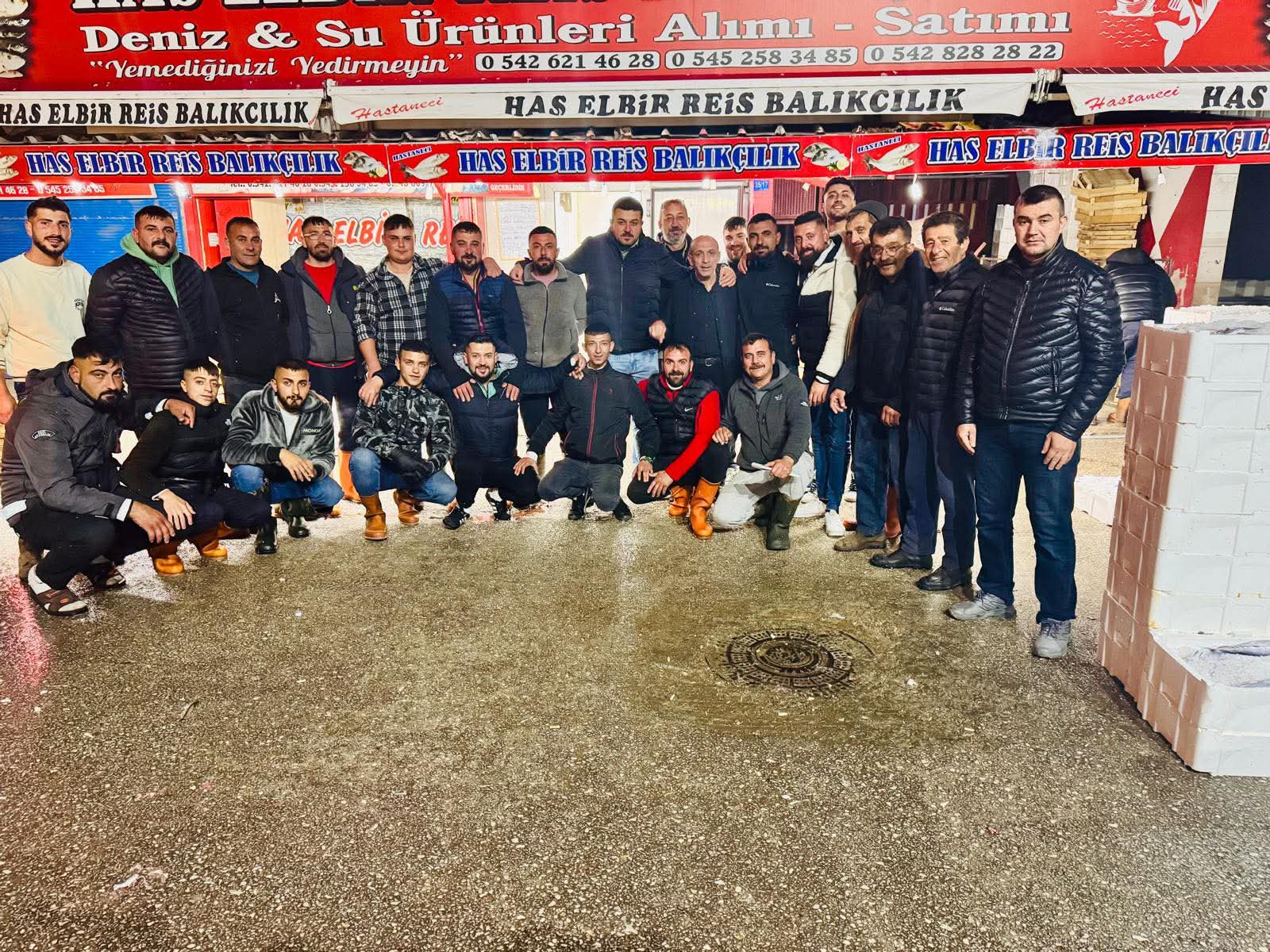 Başkan İbrahim Yörük’ten Balıkçı Esnafına Ziyaret!